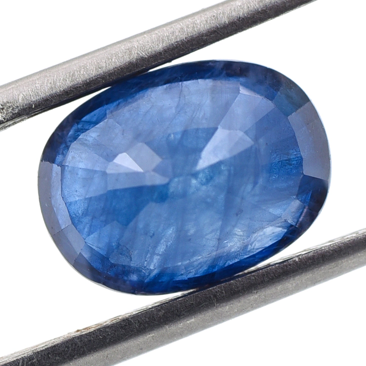 3.56 Natural Corundum Sapphire Rectangular Cushion Mixed Cut Gemstone