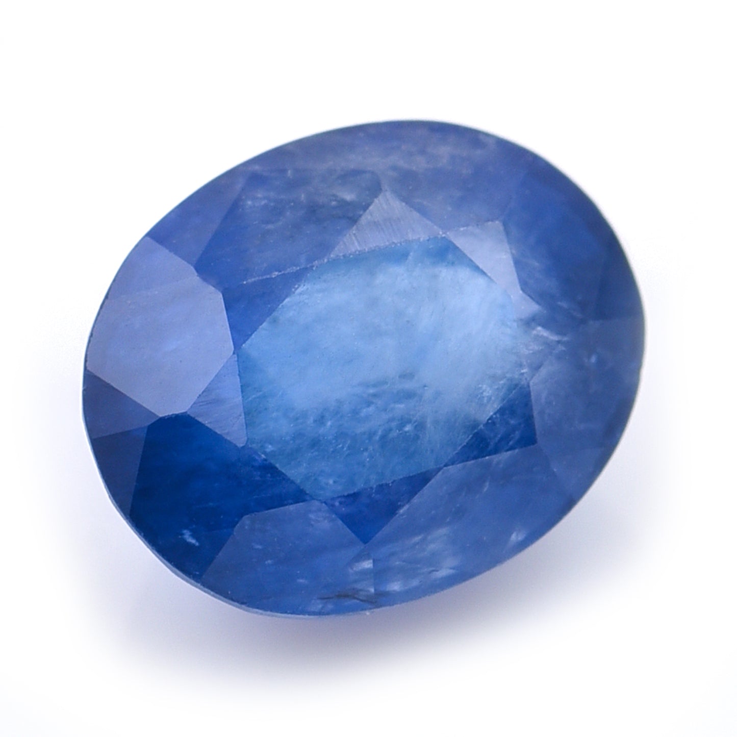 2.26 Natural Corundum Sapphire Oval Mixed Cut Gemstone