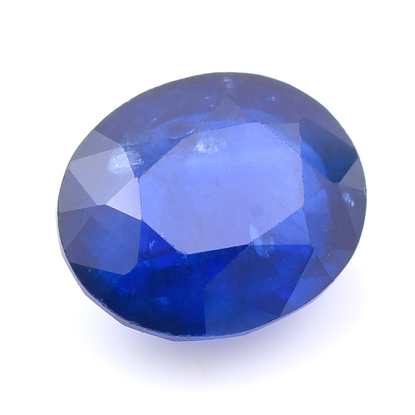 2.89 Natural Corundum Sapphire Oval Mixed Cut Gemstone