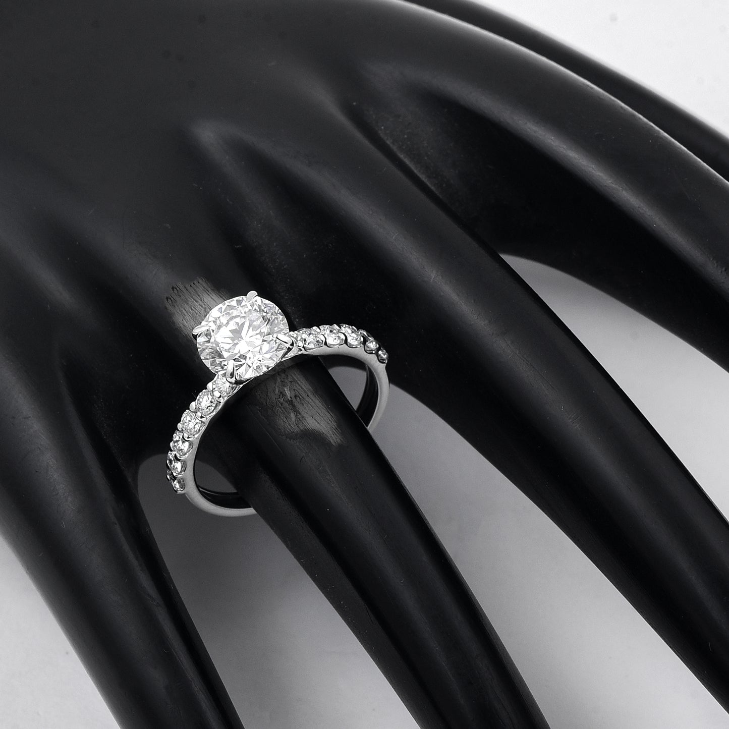 2.23 Carats Lab Grown Diamond 14K Gold Ring
