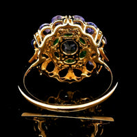 2.75 Ct Round Tanzanite 14K Gold Ring