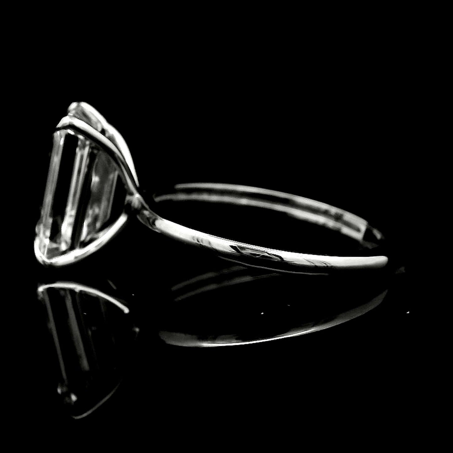 4.10 Carats Lab Grown Diamond 950 Platinum Ring