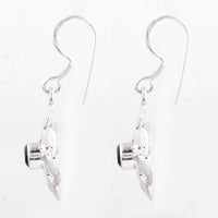 2.07 Ct Garnet 925 Sterling Silver Earrings