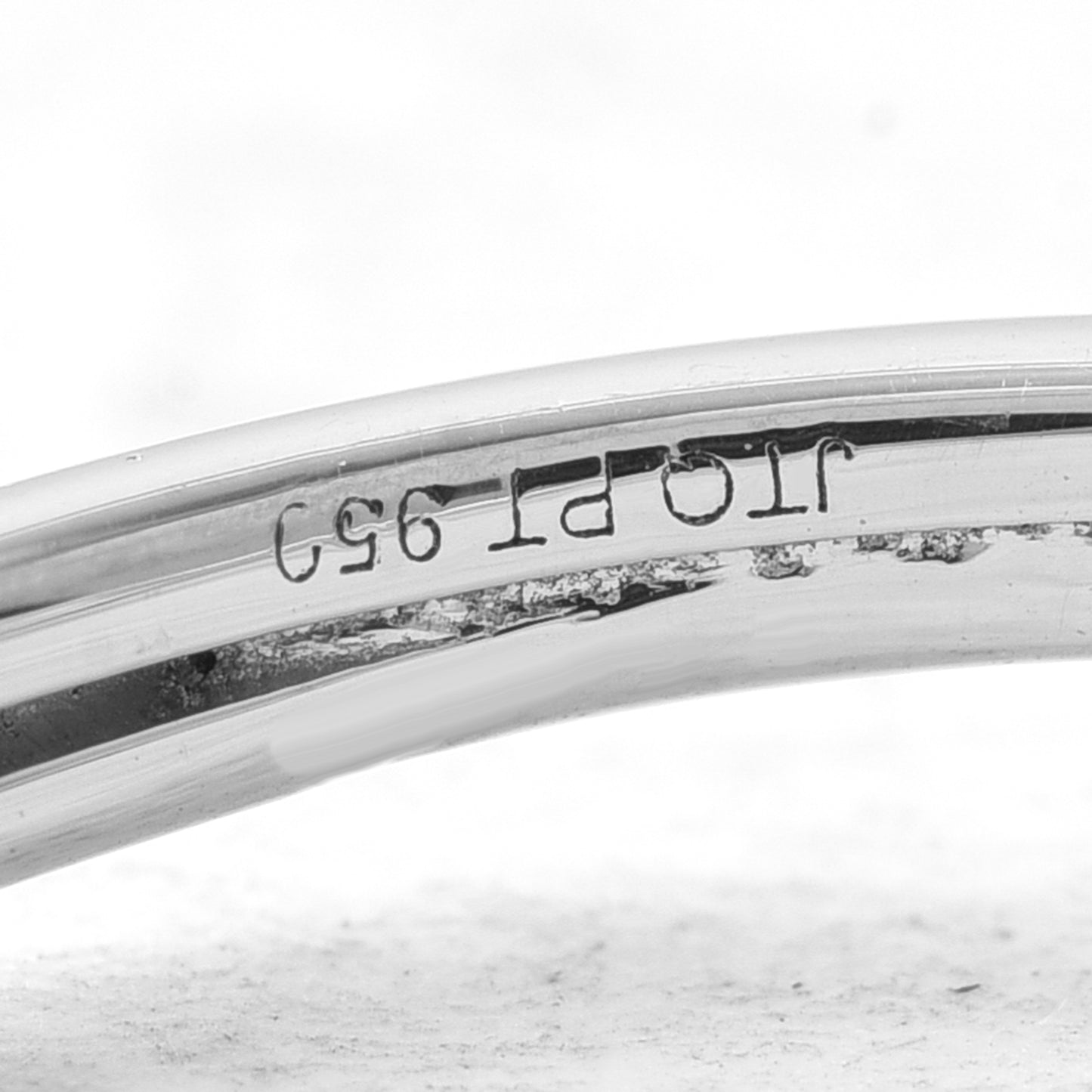 2.34 Ct Octagon Lab Grown Diamond 950 Platinum Ring