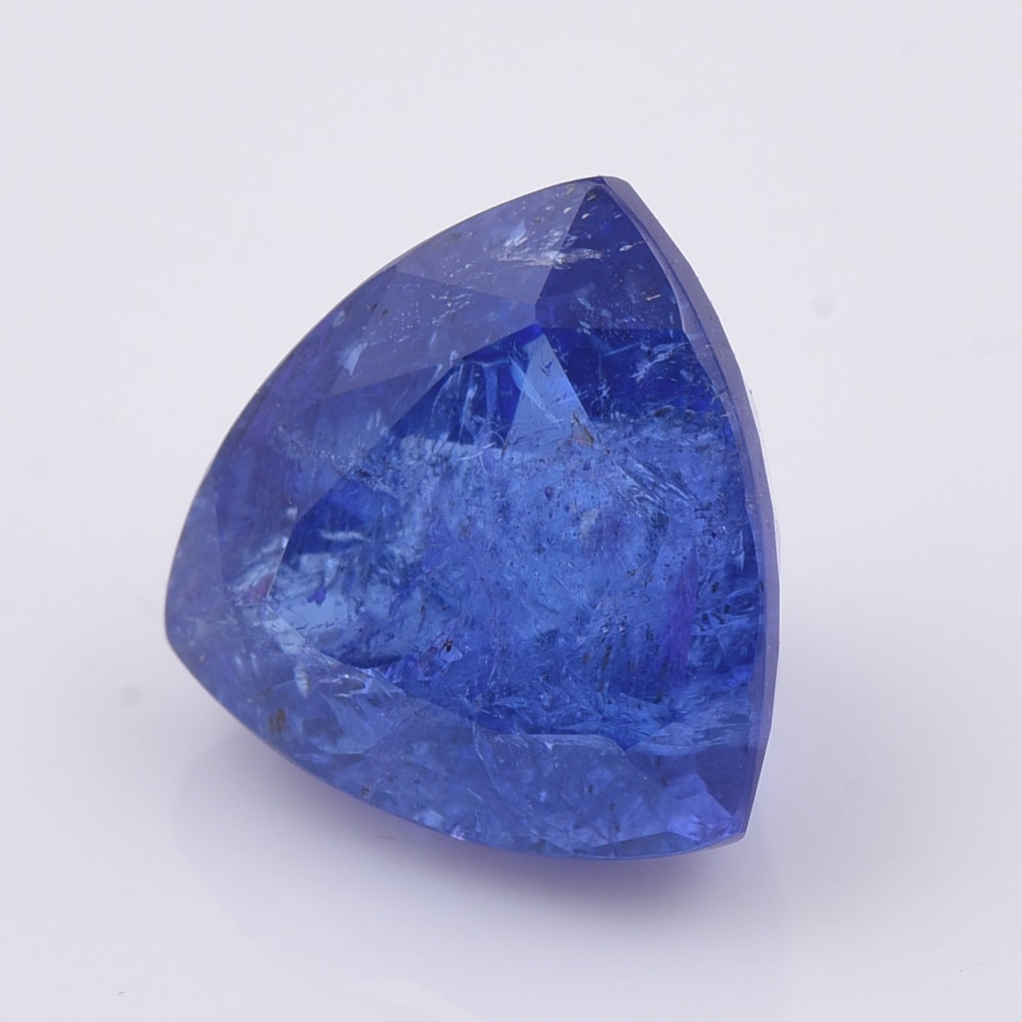 4.65 Natural Zoisite Tanzanite Triangular Mixed Cut Gemstone
