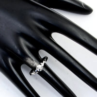 0.00 Ct Plain 925 Sterling Silver Ring