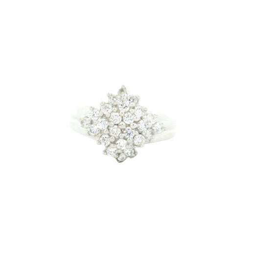 4.00 Ct Cubic Zirconia 925 Sterling Silver Ring