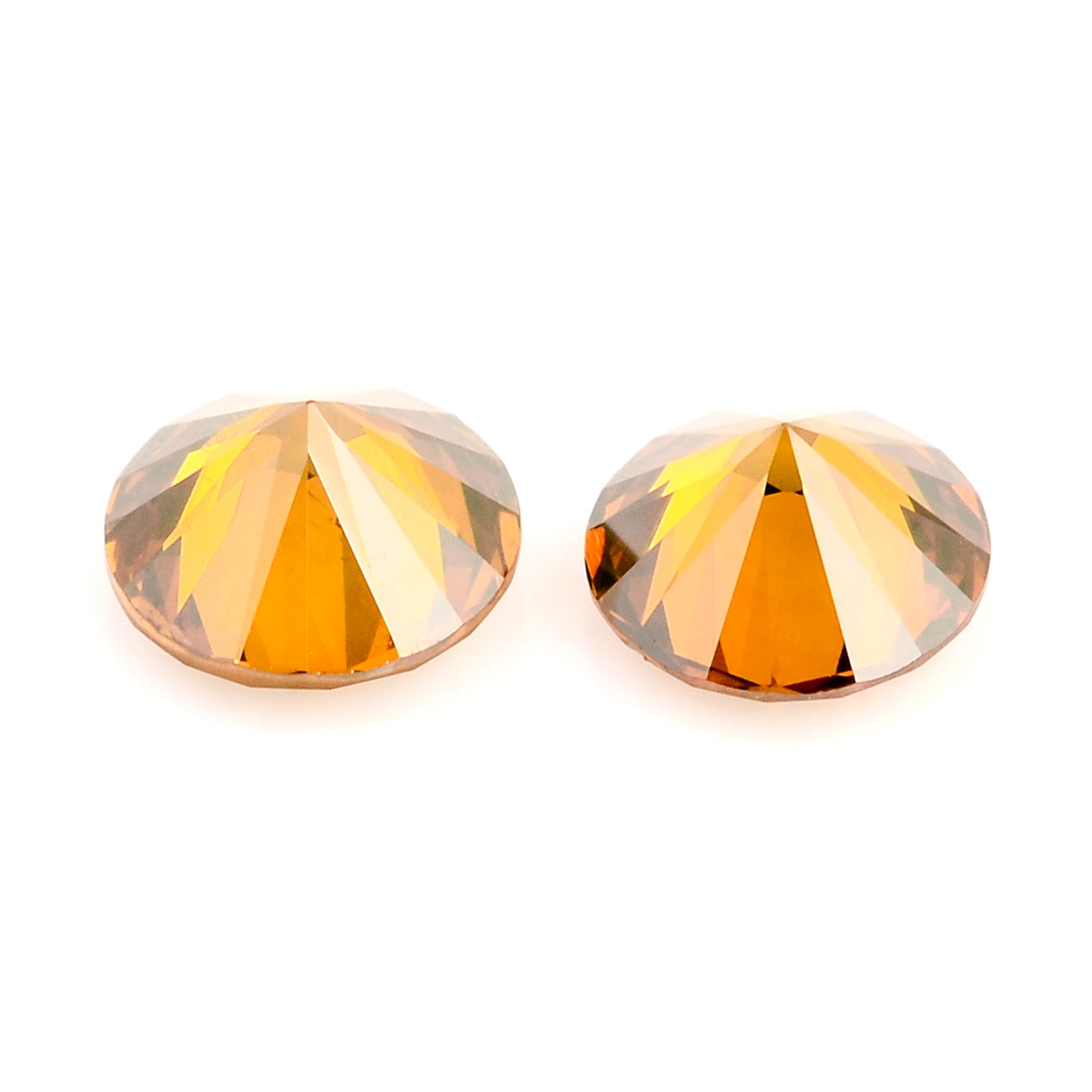 0.40 Red Diamond Round Loose Gemstone