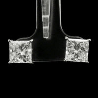 4.05 Carats Lab Grown Diamond 14K Gold Earrings