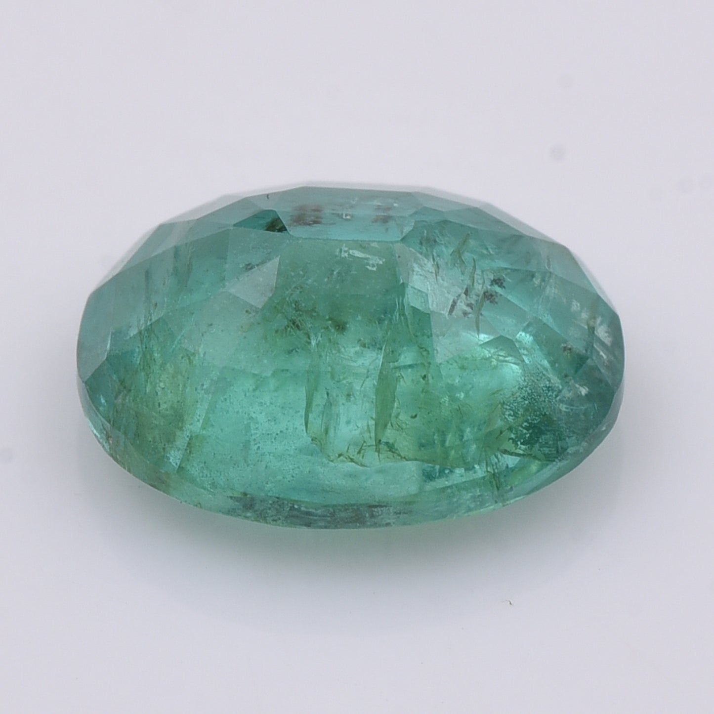 1.71 Natural Beryl Emerald Oval Mixed Cut Gemstone