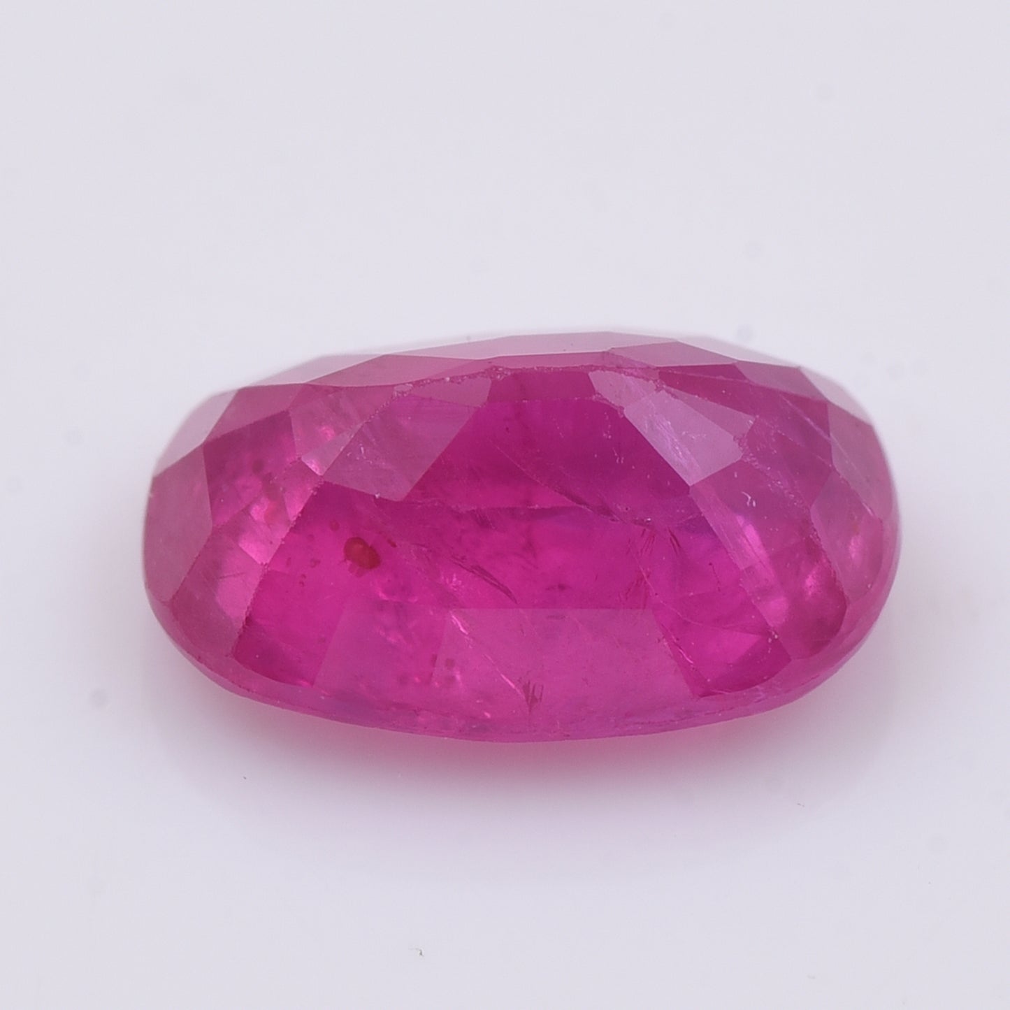 2.1 Natural Corundum Ruby Rectangular Cushion Mixed Cut Gemstone