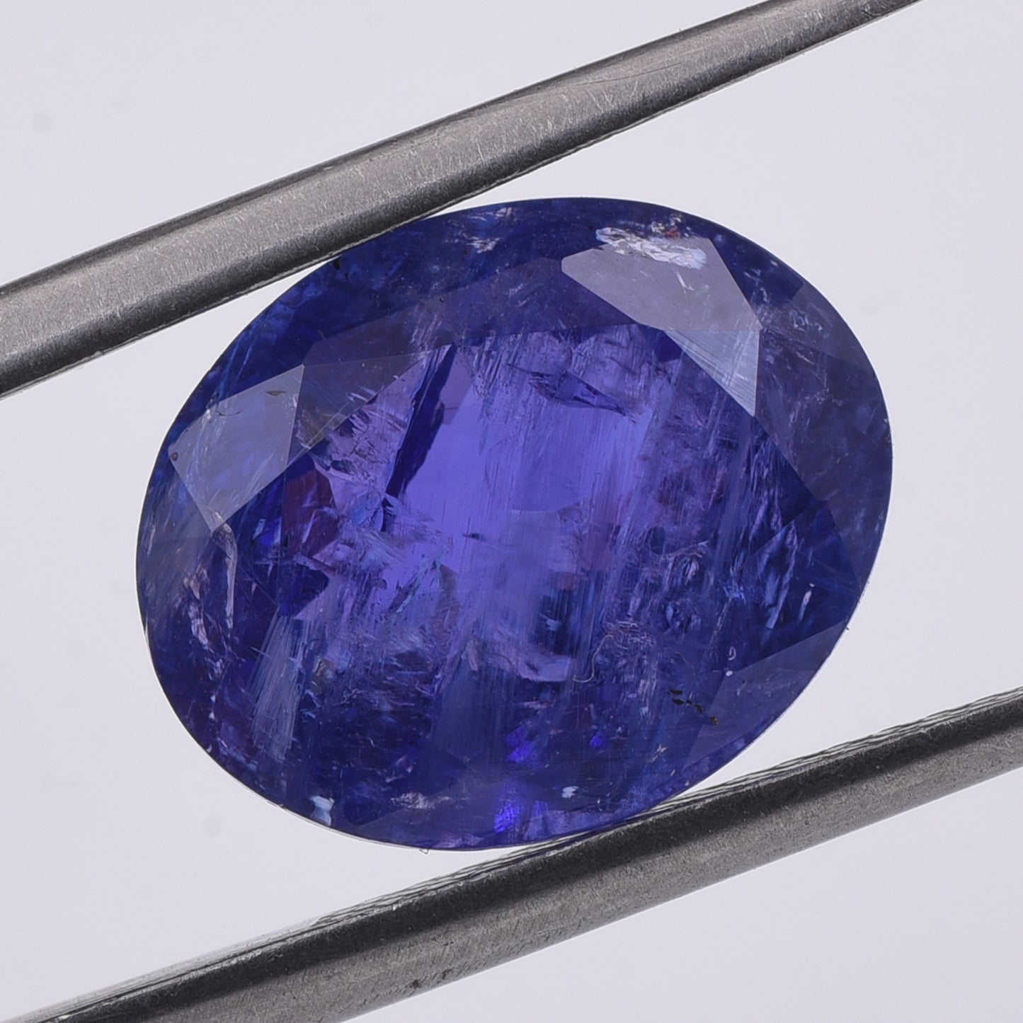 5.94 Natural Zoisite Tanzanite Oval Mixed Cut Gemstone