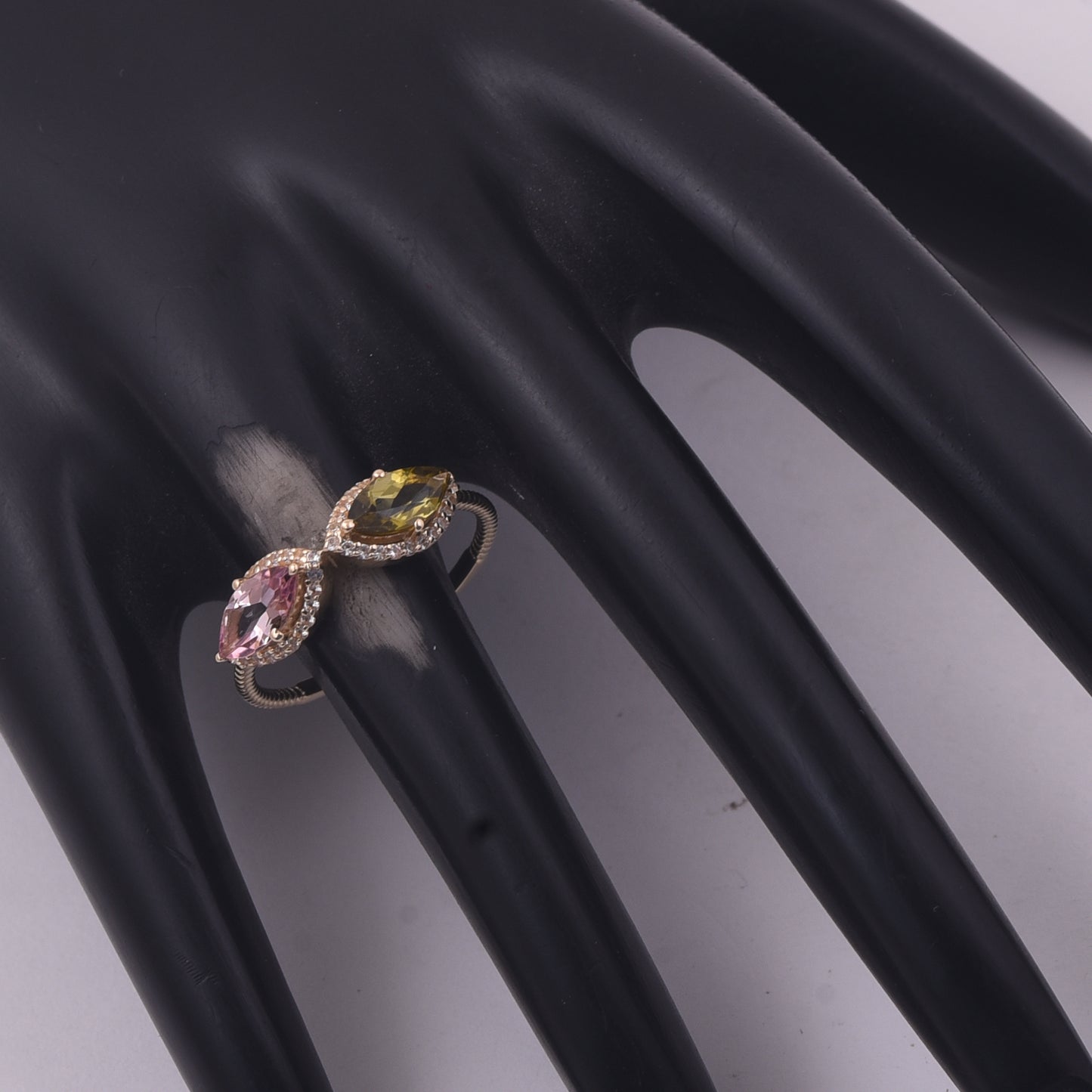 1.16 Ct Marquise Tourmaline 9K Gold Ring