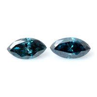 0.60 Carat Blue Diamond Marquise Loose Gemstone
