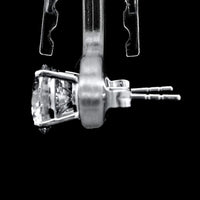 3.05 Carats Lab Grown Diamond 14K Gold Earrings