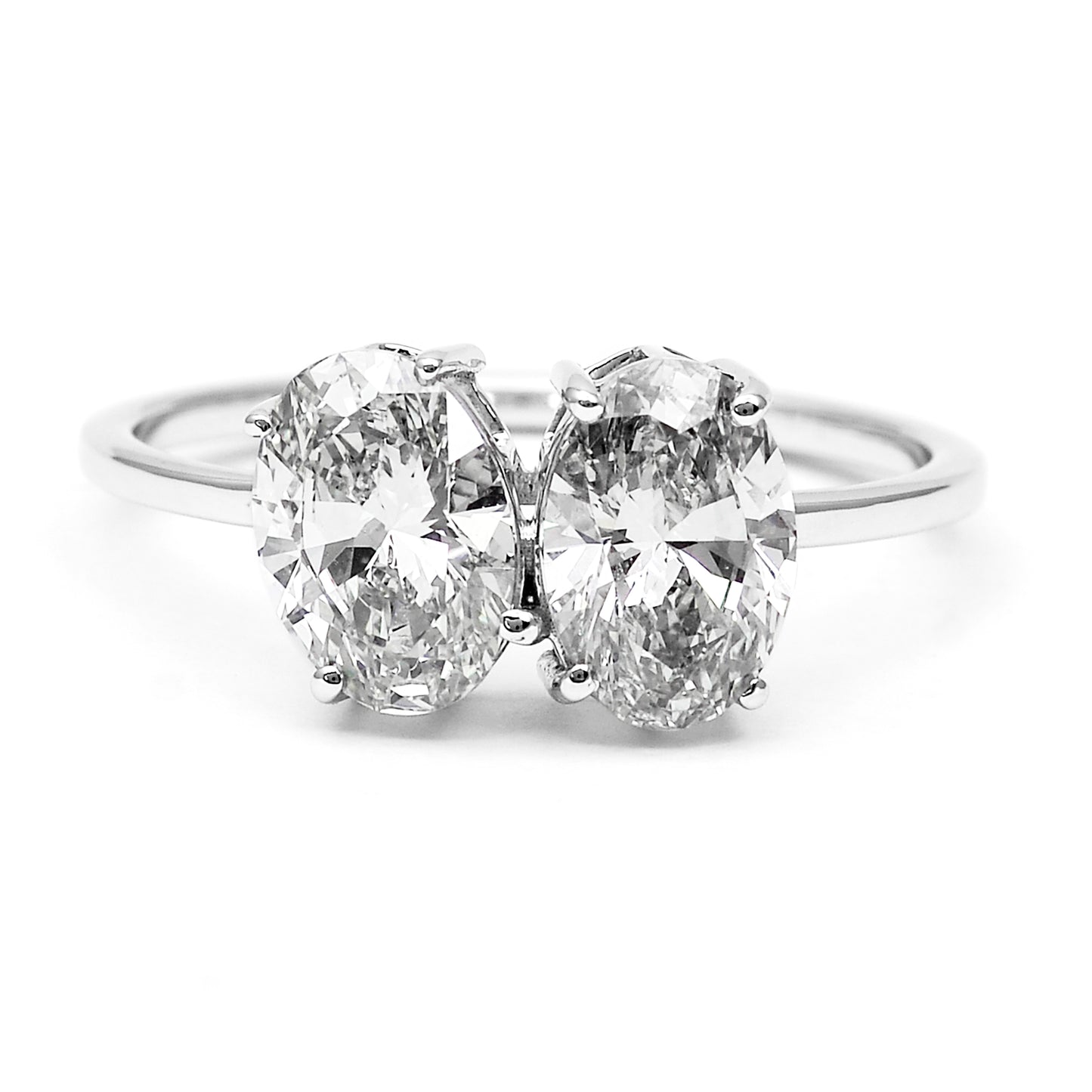 2.03 Carats Lab Grown Diamond 14K Gold Ring