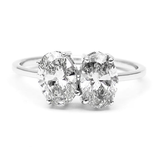 2.03 Carats Lab Grown Diamond 14K Gold Ring