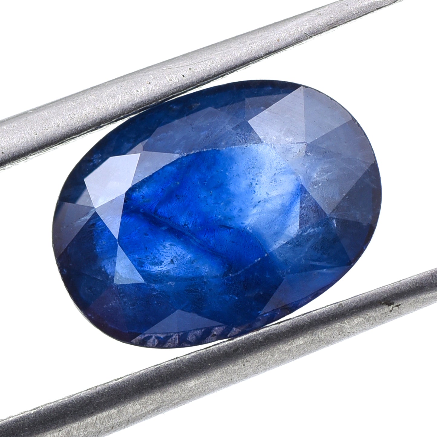 4.26 Natural Corundum Sapphire Oval Mixed Cut Gemstone