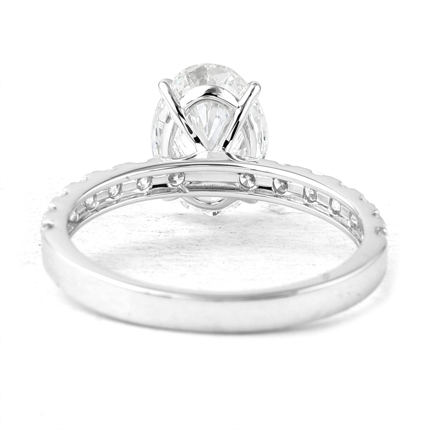 2.48 Carats Lab Grown Diamond 14K Gold Ring