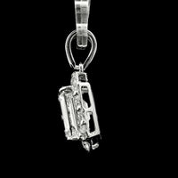 2.84 Carats Lab Grown Diamond 14K Gold Pendant