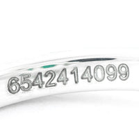 6.95 Ct Oval Emerald 950 Platinum Ring