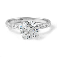 2.34 Carats Lab Grown Diamond 14K Gold Ring