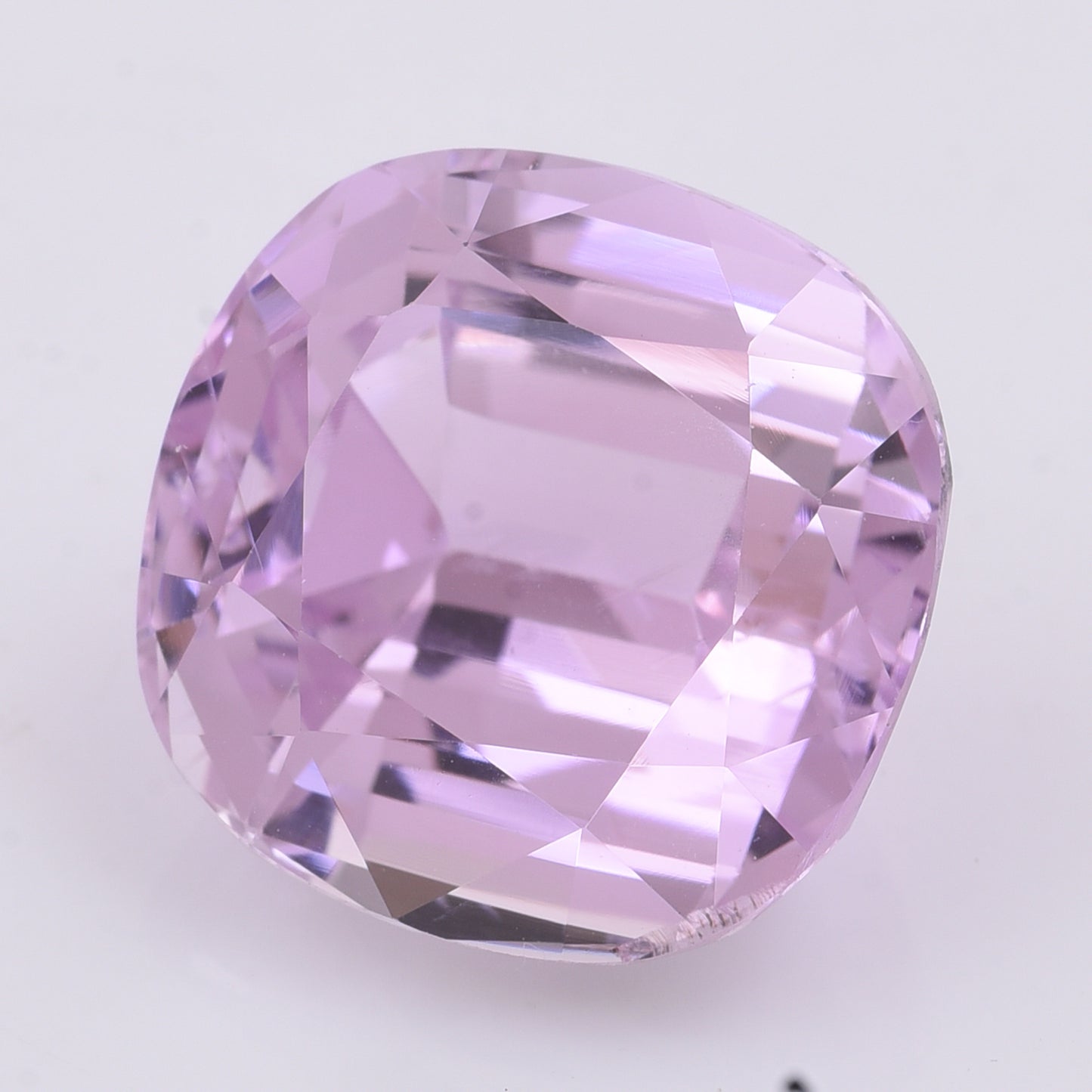 14.55 Natural Spodumene Kunzite Cushion Mixed Cut Gemstone