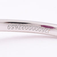 2.99 Ct Round Mixed Cut Natural Ruby 950 Platinum Ring
