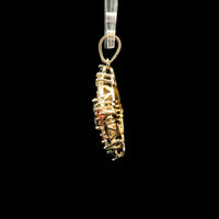 1.94 Ct Oval Tourmaline 14K Gold Pendant