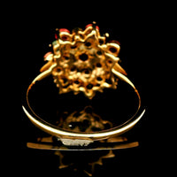 1.14 Ct Round Tourmaline 14K Gold Ring