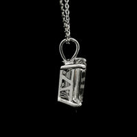 2.01 Carats Lab Grown Diamond 14K Gold Pendant