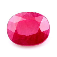 2.83 Natural Corundum Ruby Oval Mixed Cut Gemstone