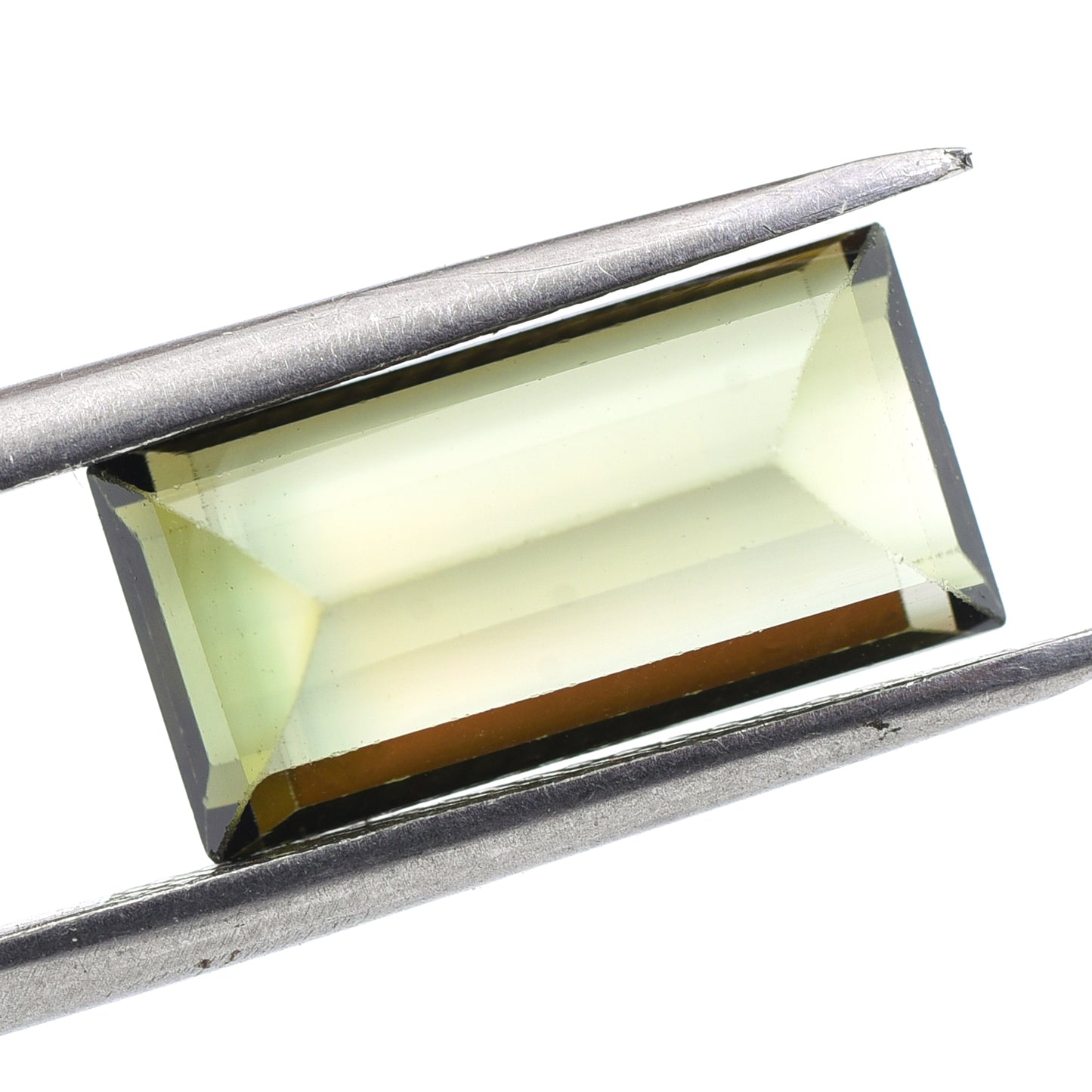 4.58 Natural Tourmaline Verdelite Rectangular Step Cut Gemstone