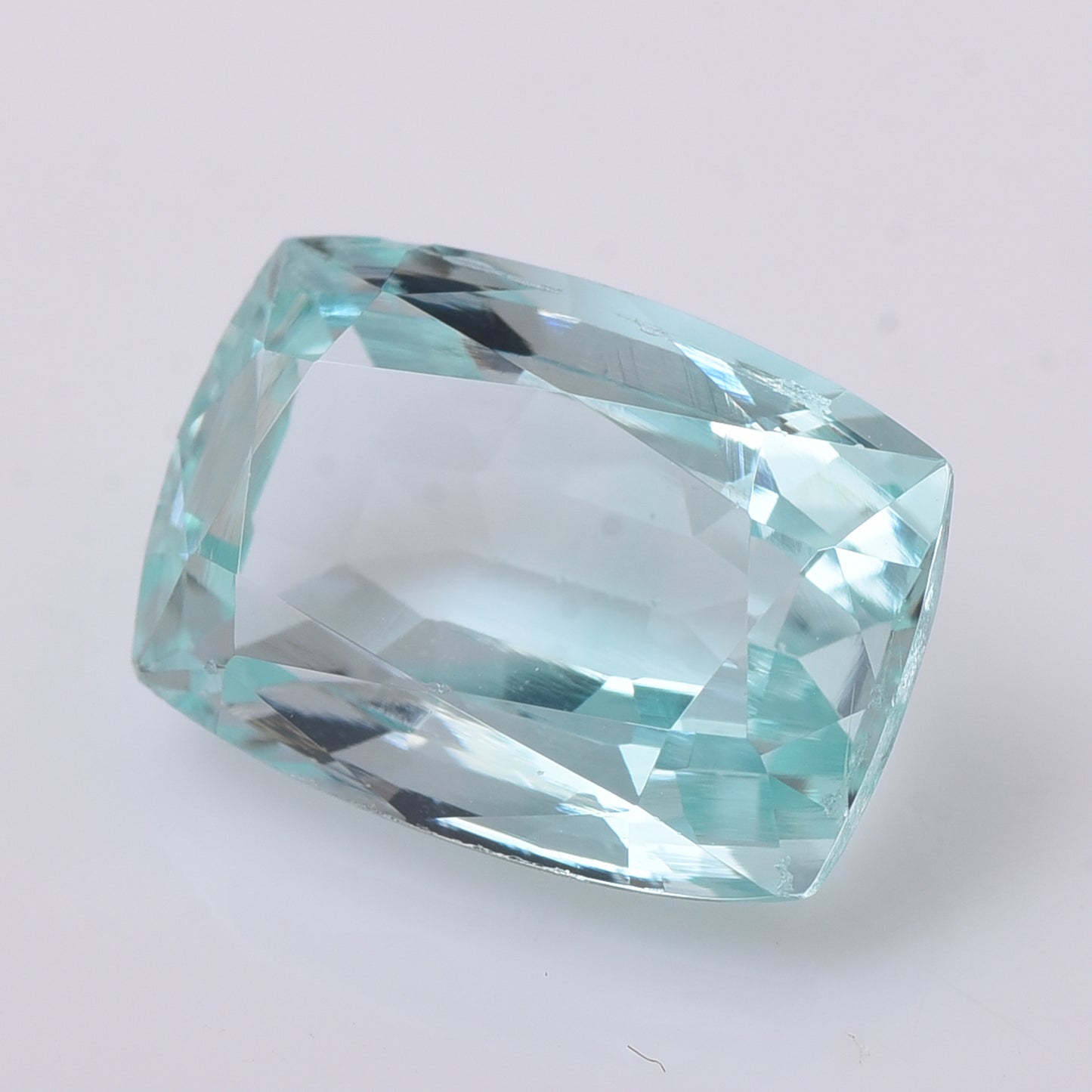 3.83 Natural Beryl Emerald Rectangular Cushion Mixed Cut Gemstone
