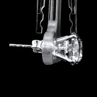 4.15 Carats Lab Grown Diamond 14K Gold Earrings