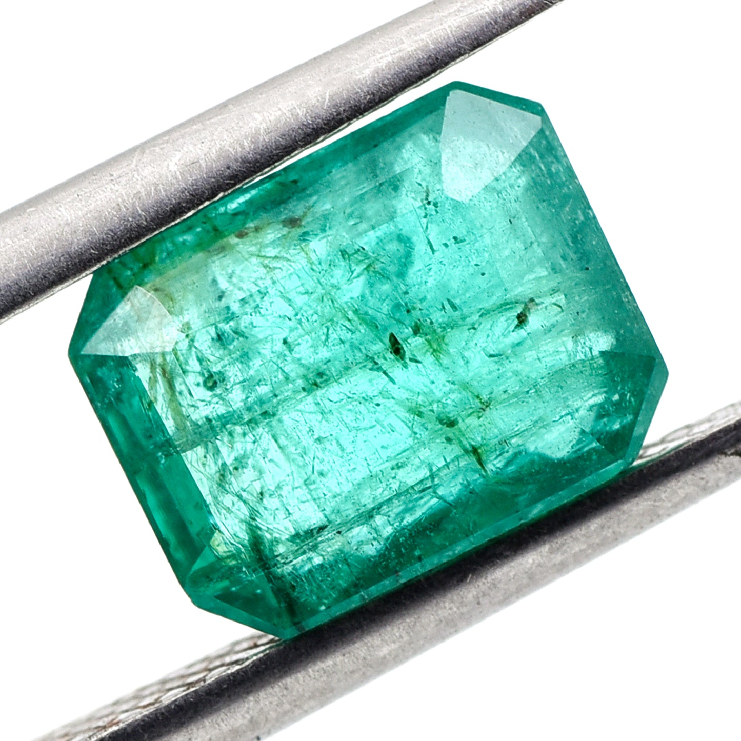 2.58 Natural Beryl Emerald Emerald Cut Gemstone