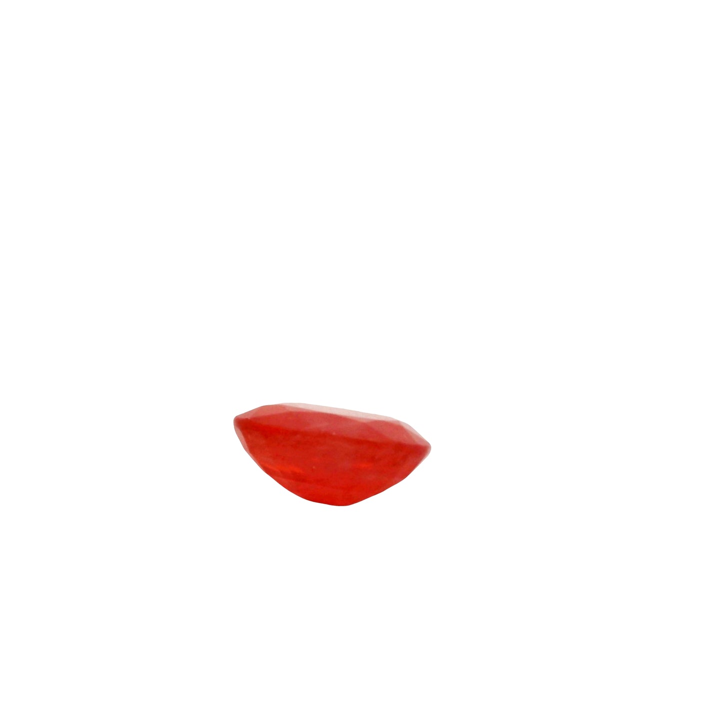 4.67 Orange Sapphire Oval Gemstone