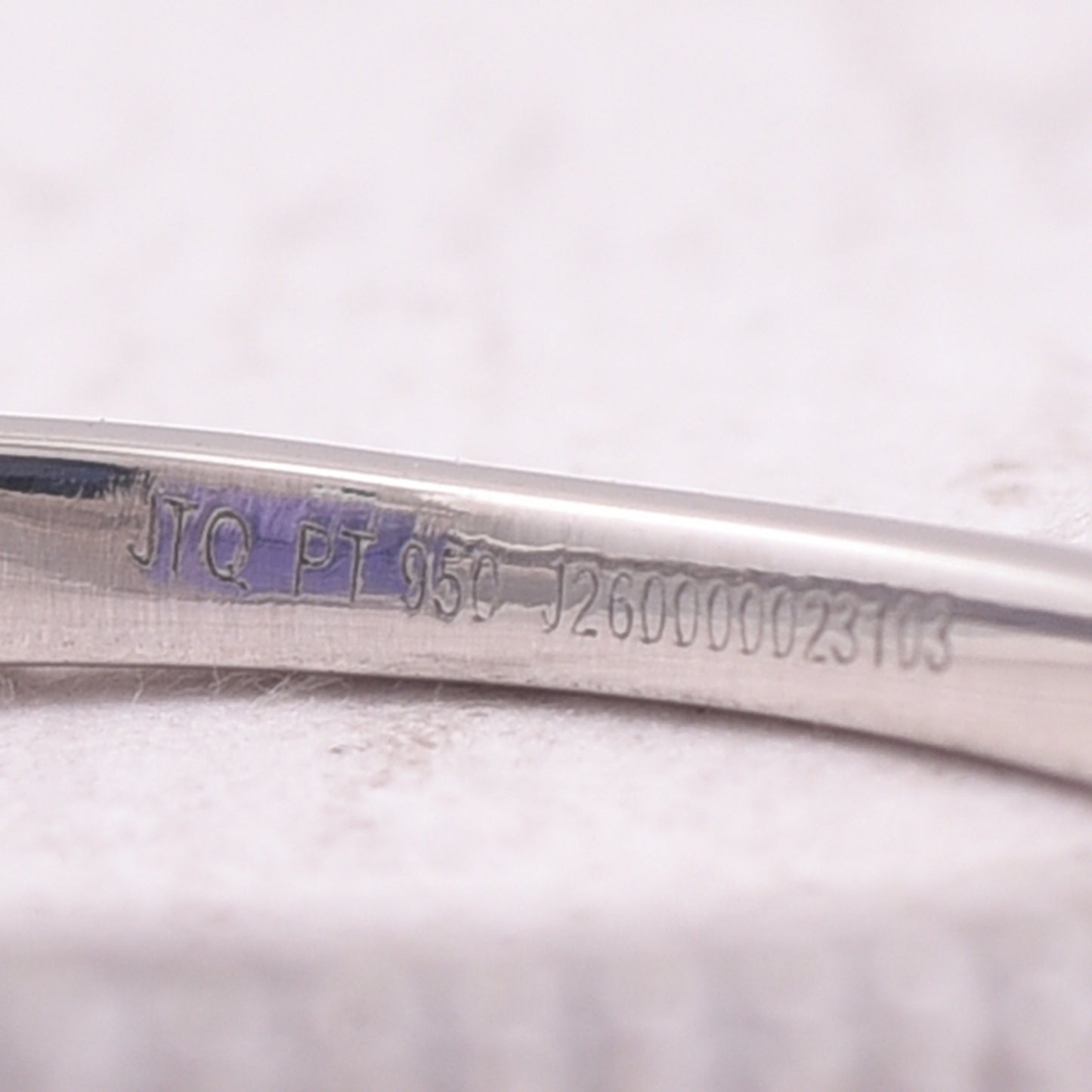 4.45 Ct Cushion Mixed Cut Natural Tanzanite 950 Platinum Ring