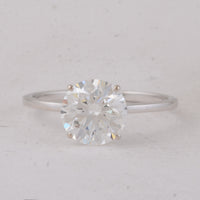 2.03 Carats Lab Grown Diamond 14K Gold Ring