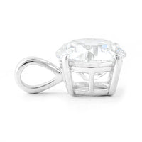 2.00 Carats Lab Grown Diamond 14K Gold Pendant
