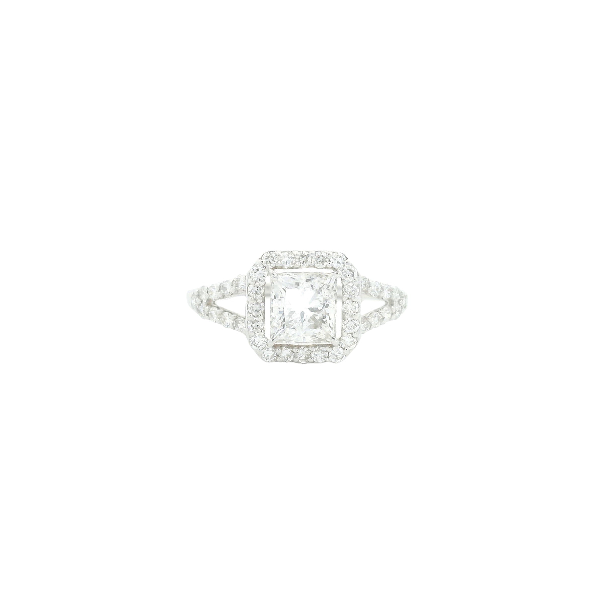 1.45 Carats Lab Grown Diamond 14K Gold Ring