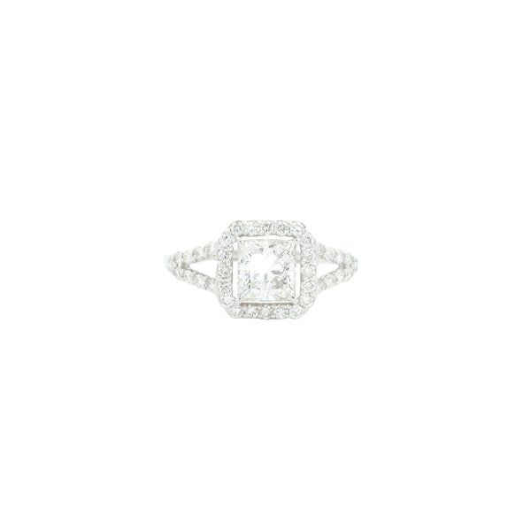1.45 Carats Lab Grown Diamond 14K Gold Ring