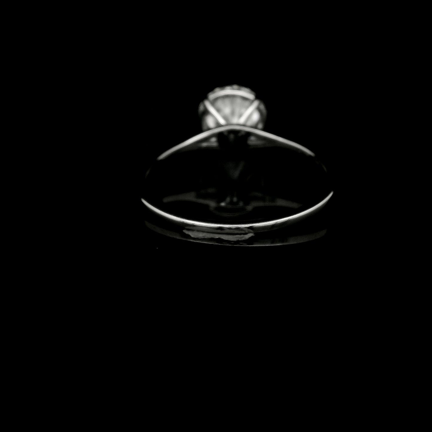 1.60 Ct Round Lab Grown Diamond 14K Gold Ring