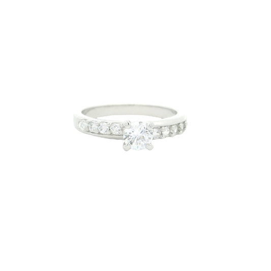 1.95 Ct Cubic Zirconia 925 Sterling Silver Ring
