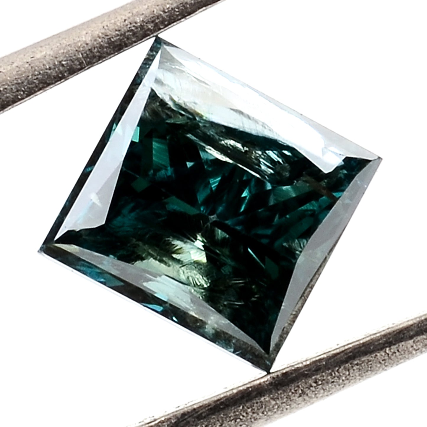 0.33 Blue Diamond Sqaure Loose Gemstone