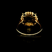 2.07 Ct Round Sapphire 14K Gold Ring