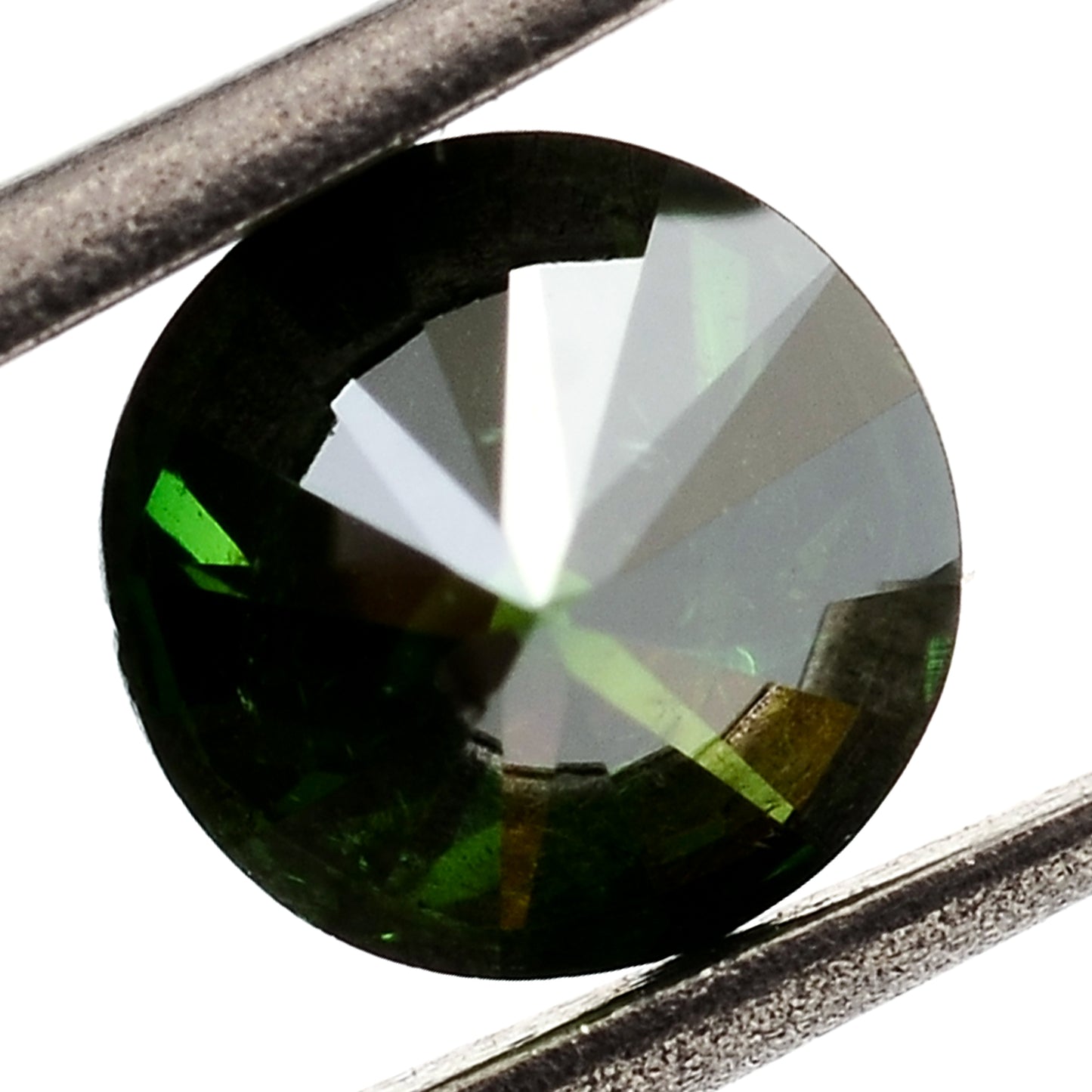 0.30 Green Diamond Round Loose Gemstone