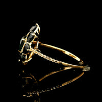 2.56 Ct Pear Sapphire 14K Gold Ring