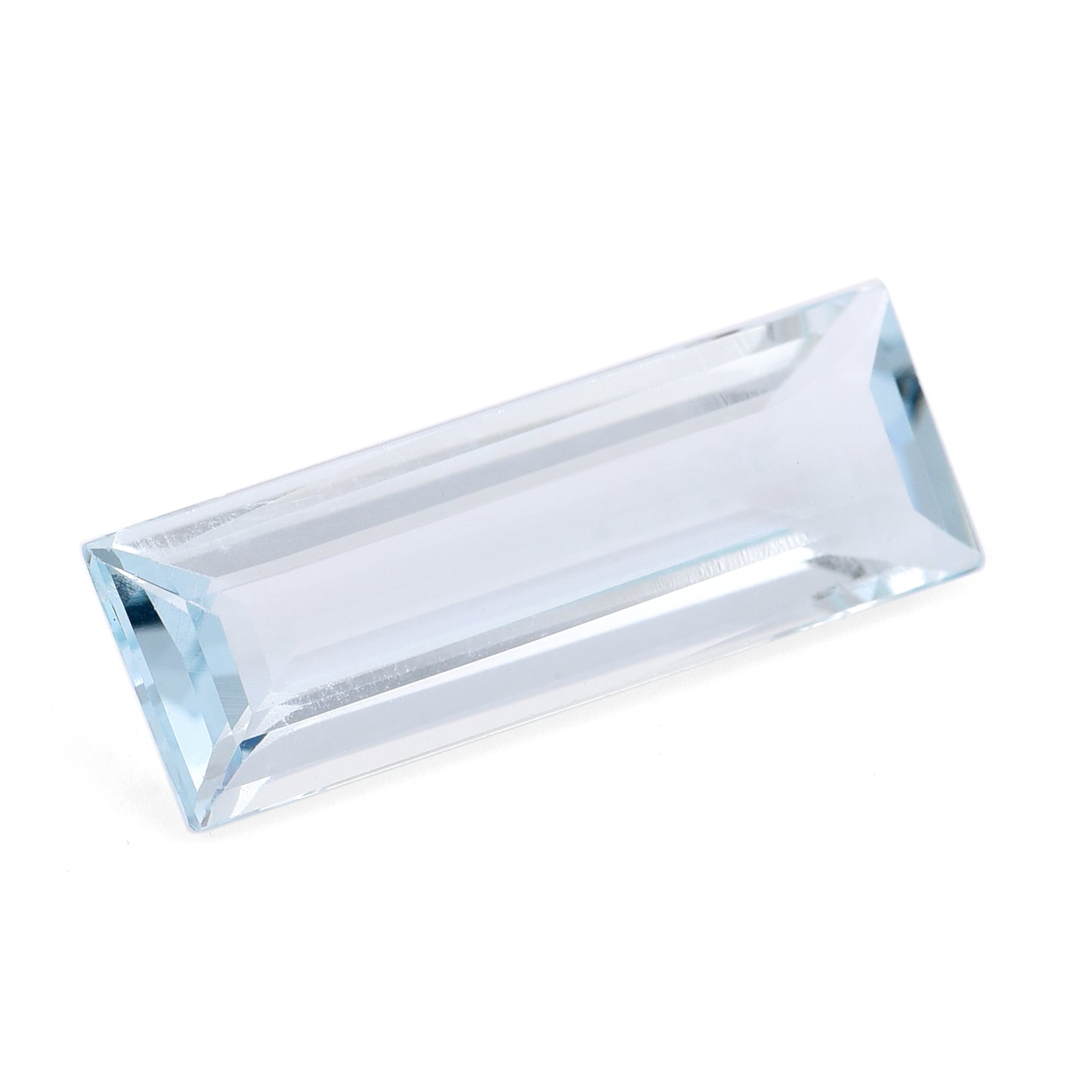 4.81 Natural Beryl Aquamarine Rectangular Step Cut Gemstone