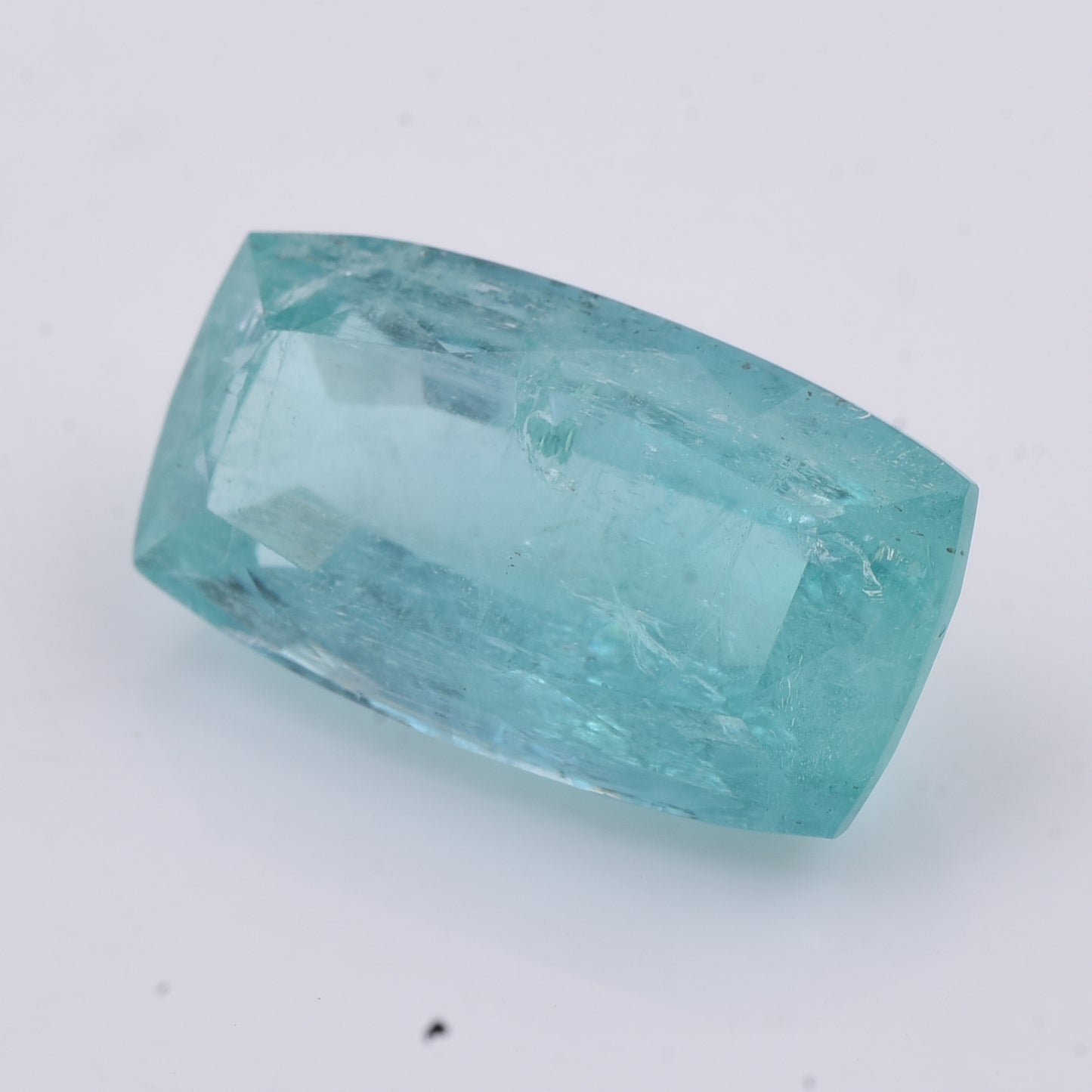 8.55 Natural Beryl Emerald Rectangular Cushion Mixed Cut Gemstone